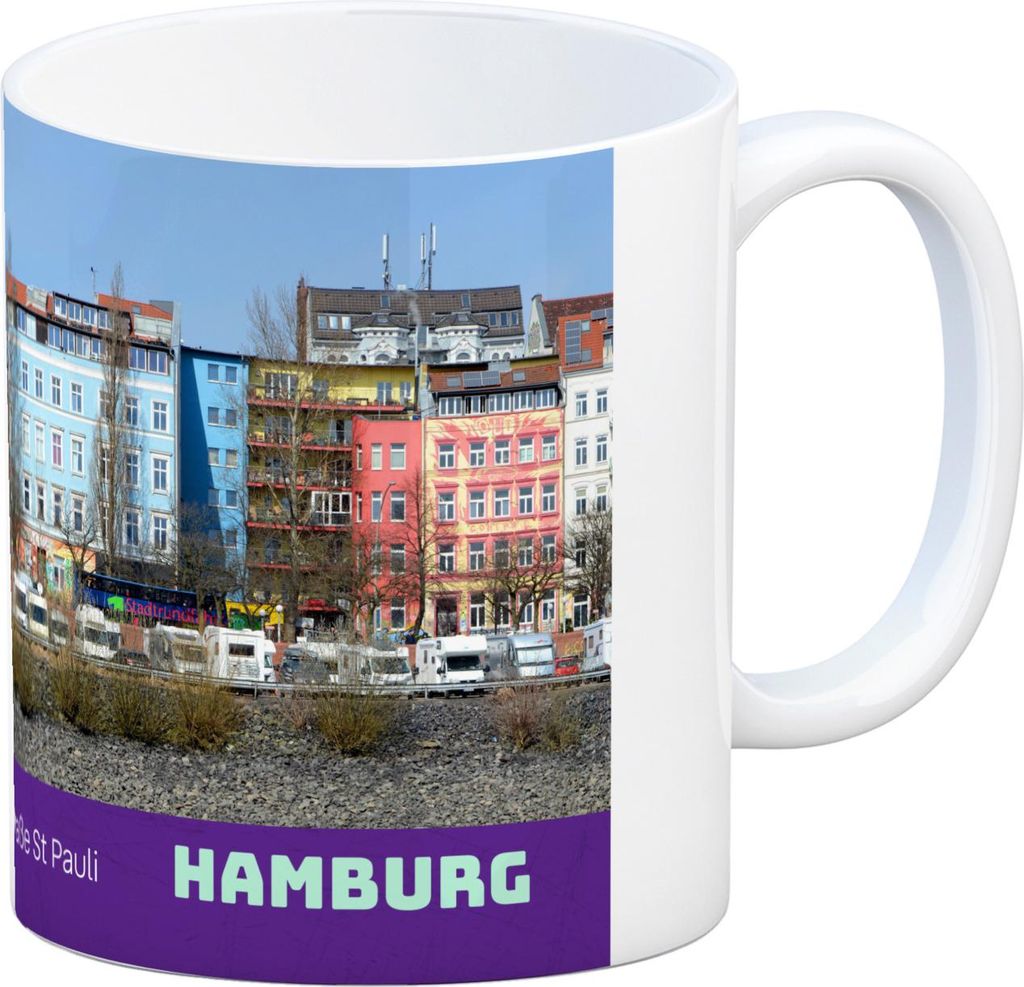 streetline Hamburg Hafenstraße St Pauli Tasse