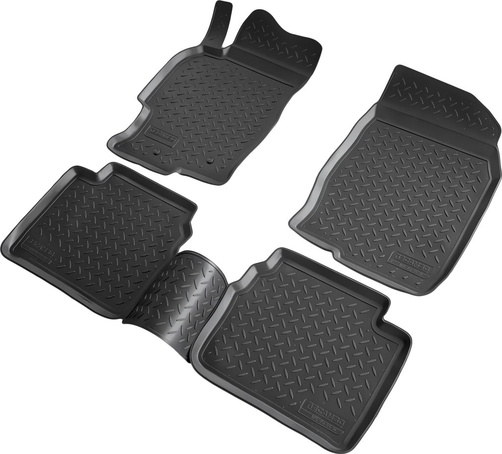 3D Gummi Fussmatten passend für Mazda 6 | GH | BJ 2008-2012 | passgenau mit Rand