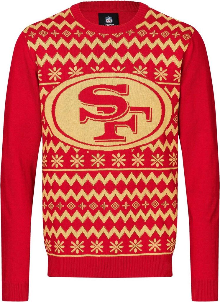 NFL San Francisco 49ers Ugly Sweater Big Logo 2-Color Produktbild 