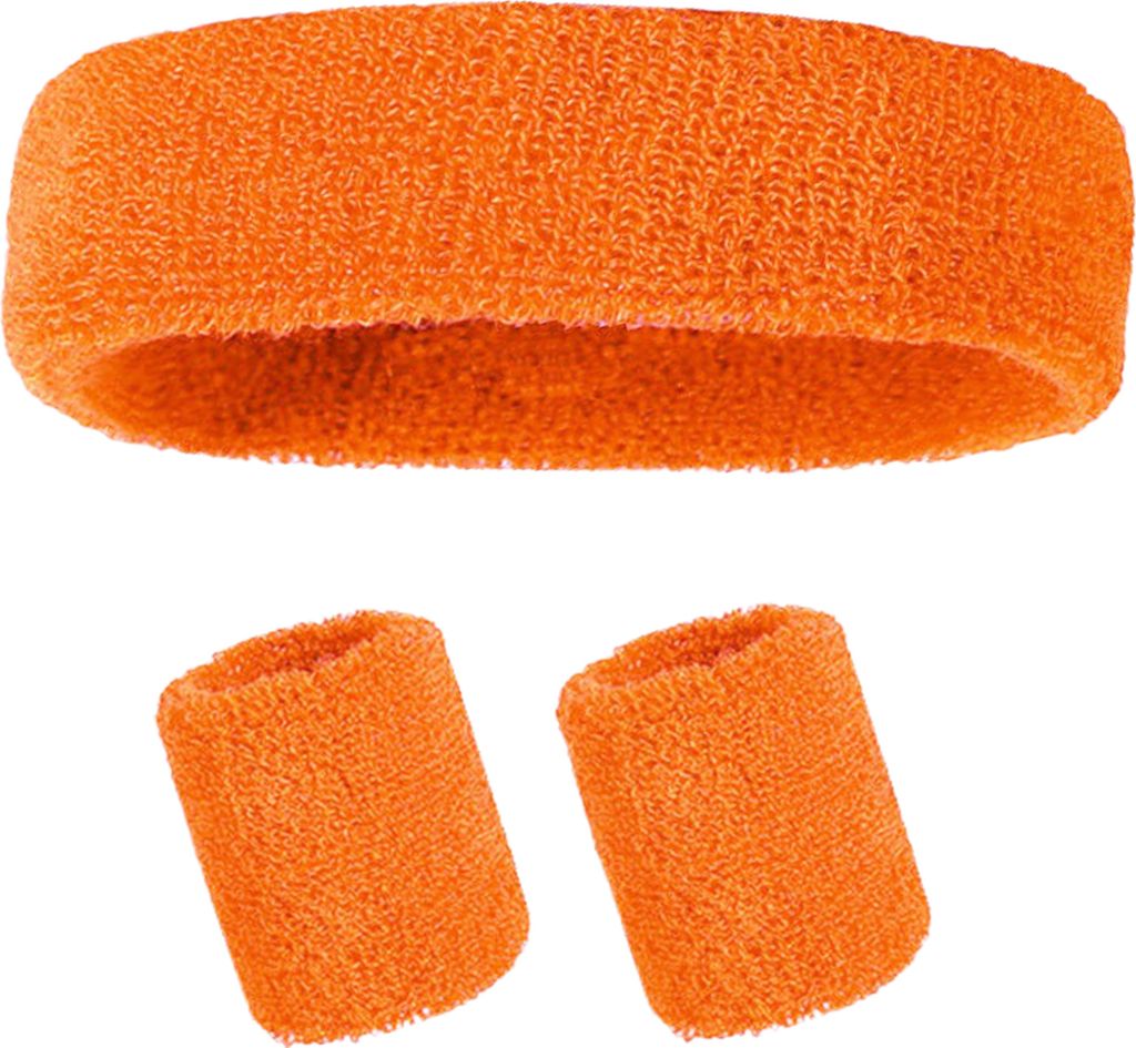 Schweißband-Set, Sport-Stirnband, Armband-Set, Frottee, Tennis, Gymnastik, Armband, sportliches Schweiß-Stirnband für Männer und Frauen