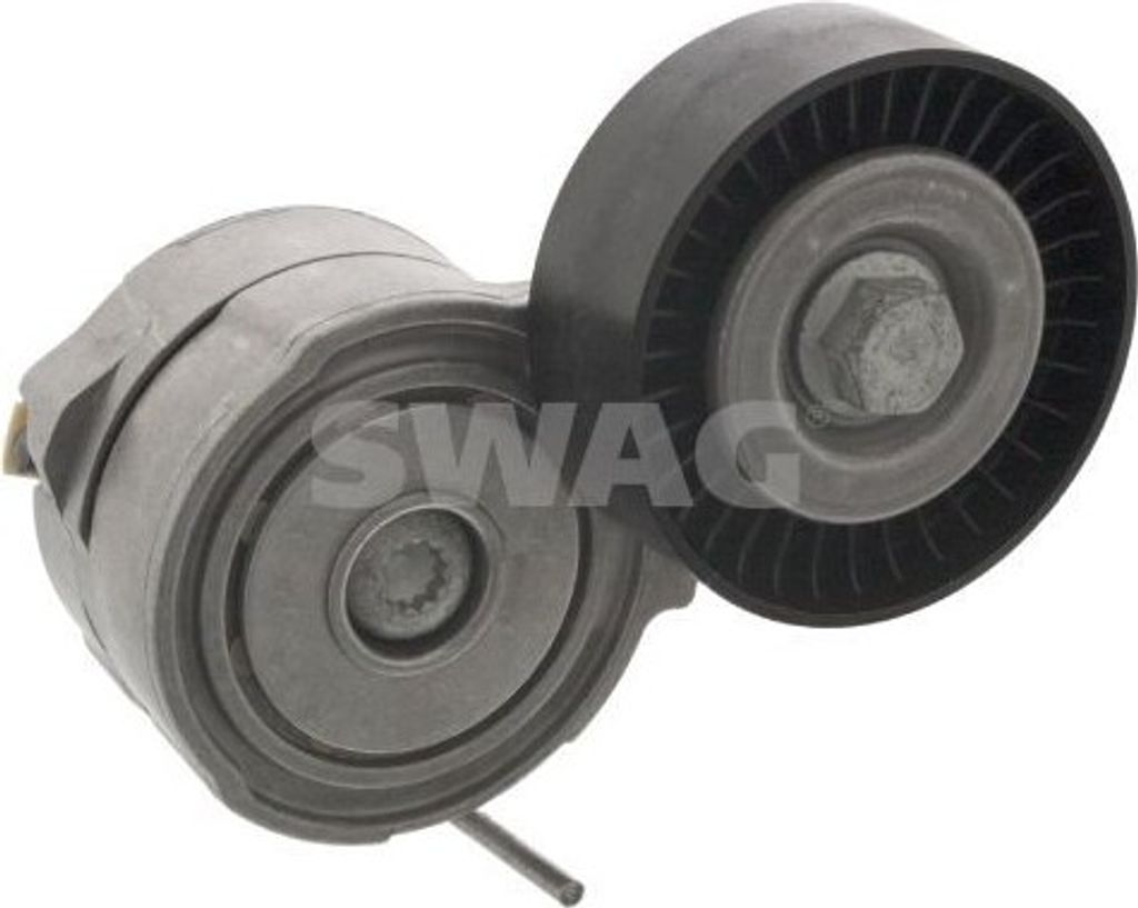 SWAG 30 94 3784 Riemenspanner Keilrippenriemen für VW Touareg (7P5, 7P6) Ø76mm Rolle