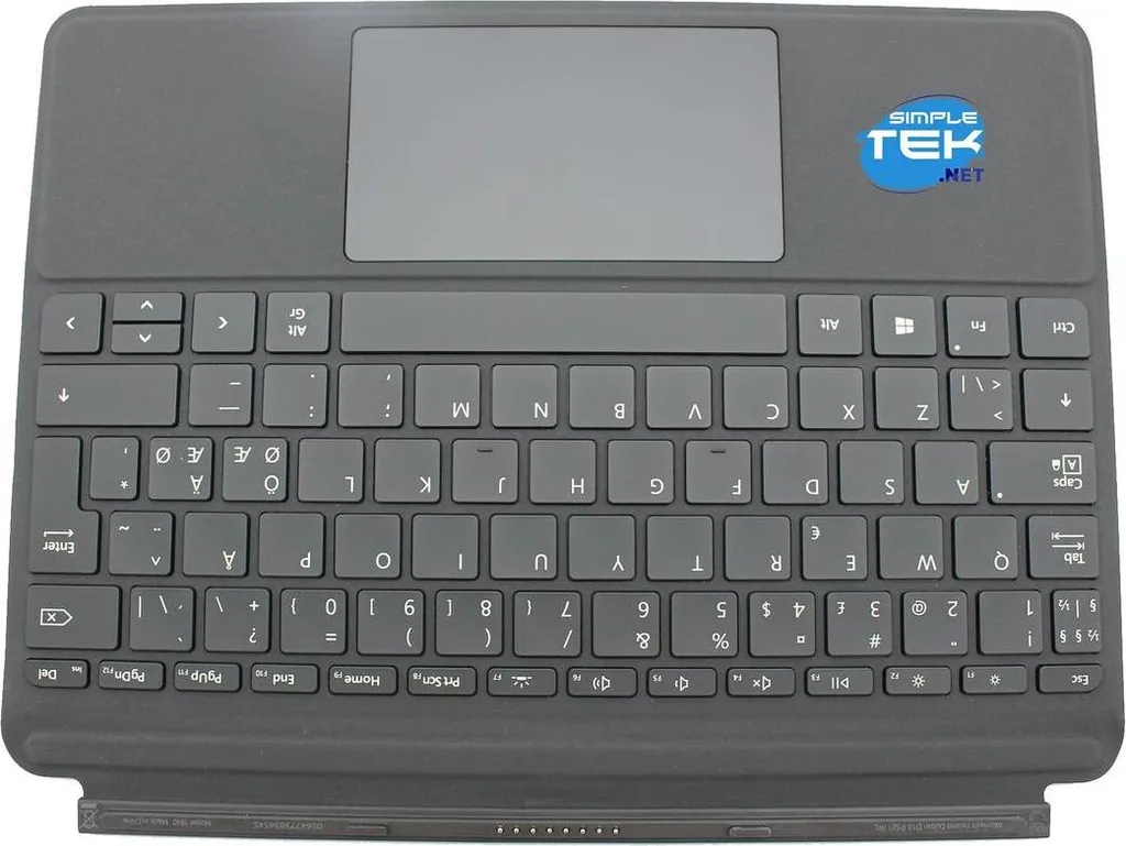 Clavier azerty Surface Go Type Cover avec pavé tactile intégré - 10