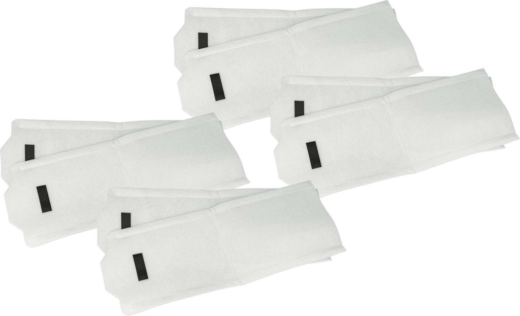 vhbw 8x Filter G3 Ersatz für Zehnder 006040120 für Lüftungsgerät - Filterset, 52 x 20 x 2 cm Weiß