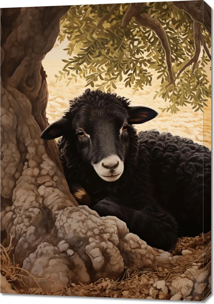 Offerta Quadro Moderno 70x100 Calma nell'Oscurità | Tela Grande Formato