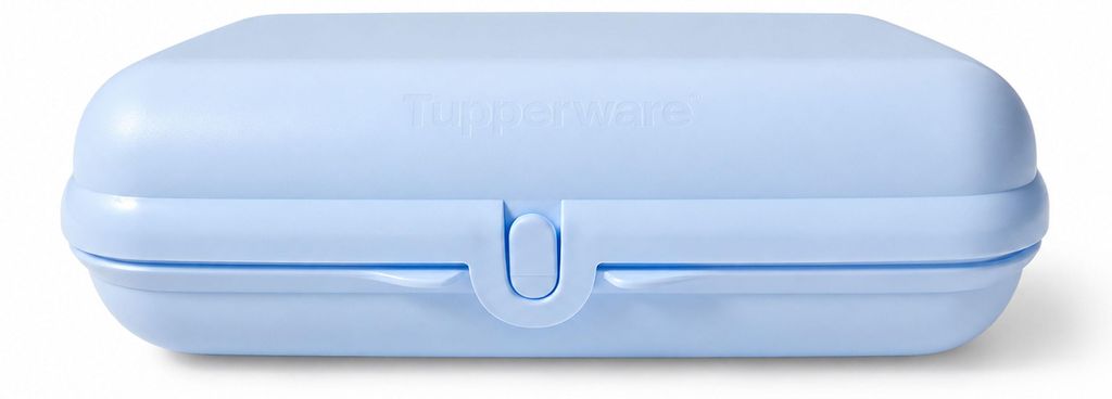 TUPPERWARE To Go Maxi-Twin (1) helles blau Brotdose Produktbild 