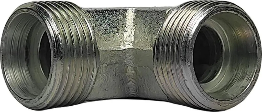 Raccordo a Gomito Idraulico M22 Femmina-Femmina G13 per Impianti Olio - 3