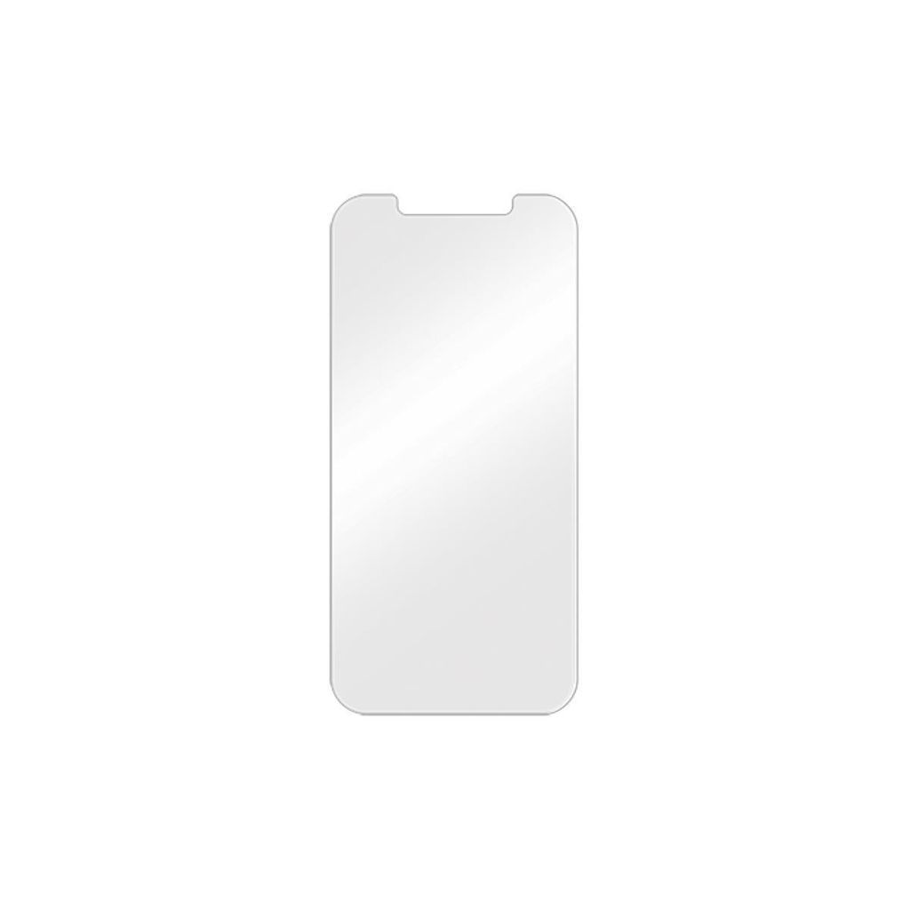 A clear product shot of a screen protector for a smartphone.