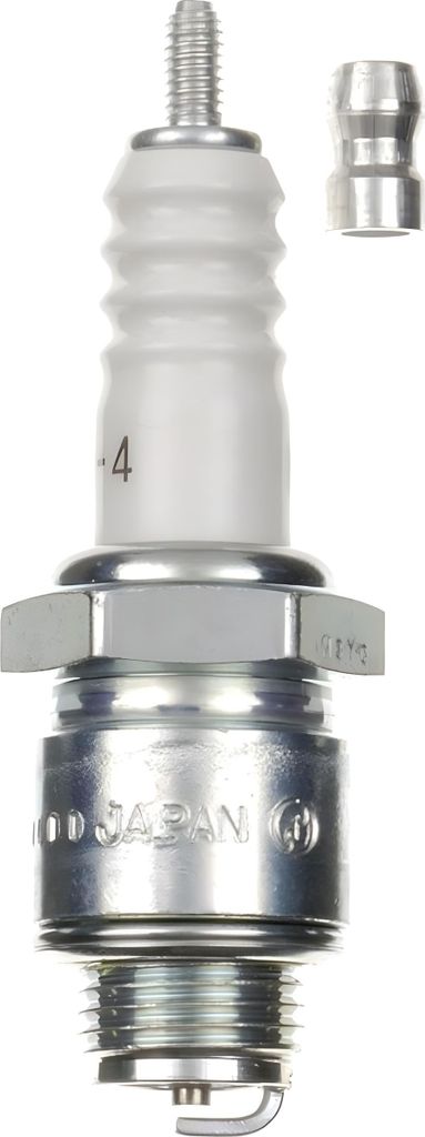 Zündkerzen Set NGK 2x B-4 Zündkerze, Elektrodenabstand 0,75mm, Wärmewert 4, 3210