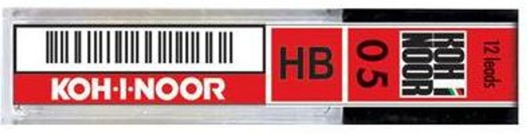 Koh-I-Noor E205-HBA Bleimine HB Grau