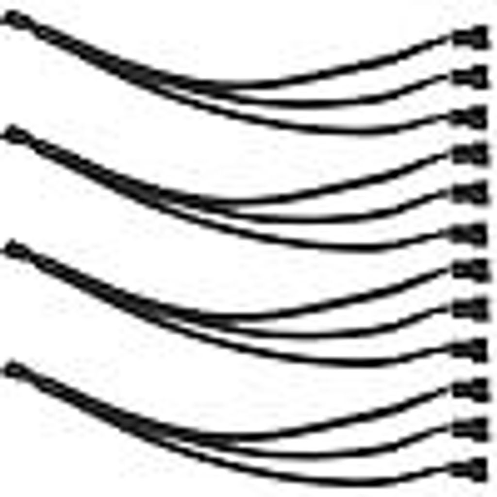 4poliges PWM-Lüfter Teiler Kabel, Ummantelter Geflochtener Adapter Computer PC-Lüfter Stromverlängerungskabel 1 bis 3 Konverter für Computer AT...
