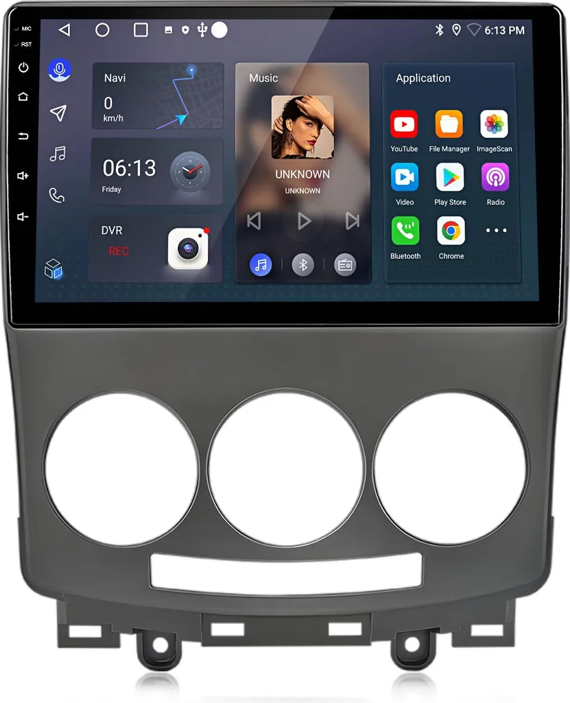 Offerta Autoradio Mazda 5 2005-2010 Android 9" | GPS WiFi BT Radio