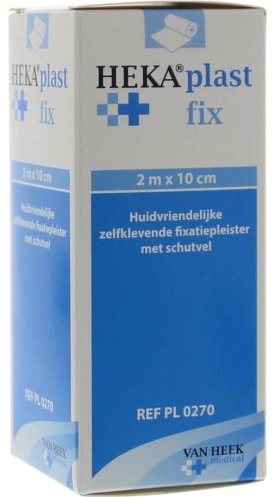 Hekaplast Fix-Pflaster 2 m x 10 cm mit Schutzfolie (1 Rolle)