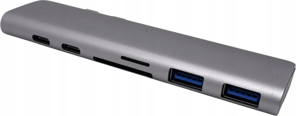 Adattatore MacBook Pro/Air 6-in-1: Thunderbolt 3, HDMI 4K e USB 3.0 - 8