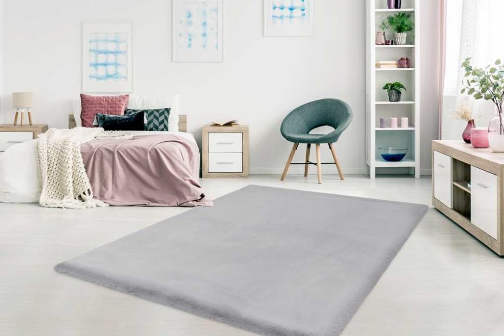 Lalee Teppich »Heaven« silber 120x170cm Produktbild 10