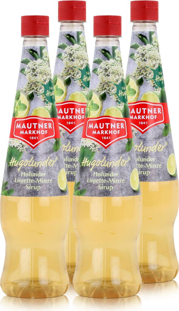 Mautner Getränkesirup Holunder Limette-Minze 0,7L - Produktbild 
