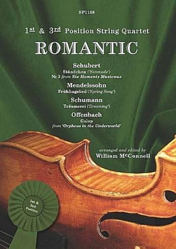 1st and 3rd Position String Quartet - Romanticfor string quartet