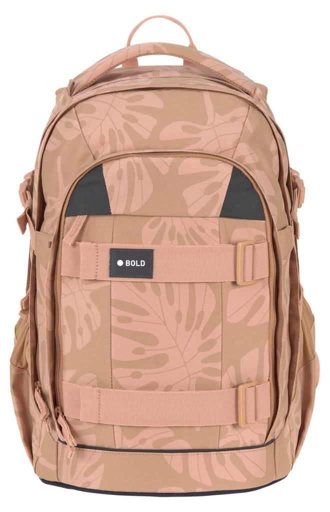 Lässig Schulrucksack BOLD Origin Leaves caramel Produktbild 