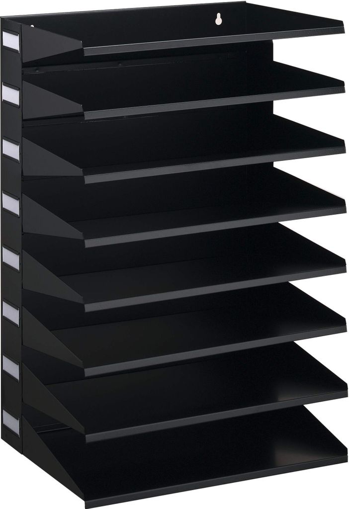DURABLE Sorter do dokumentów 8 pó?ek A4, Czarny, 336101 Zdjęcie produktu 