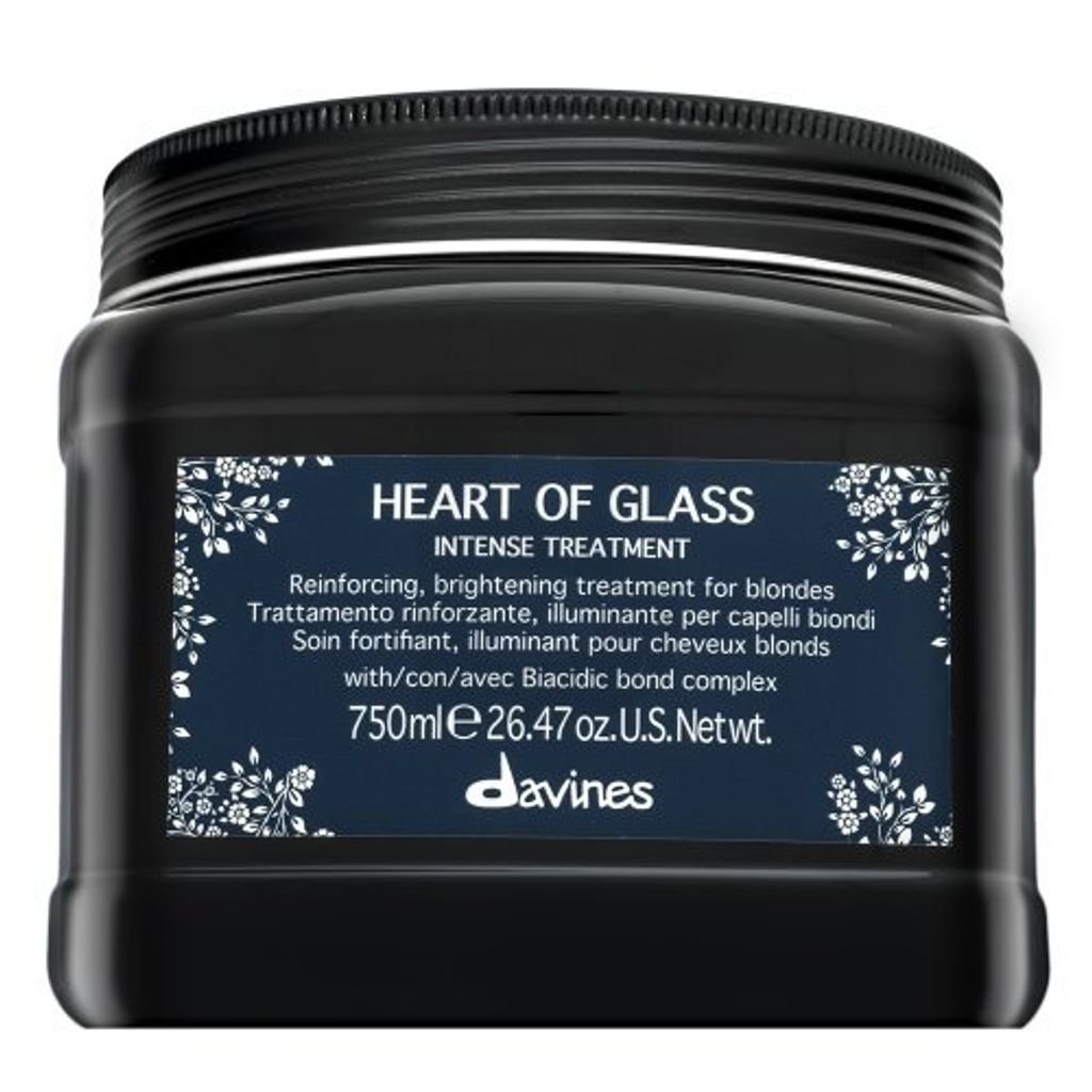 Davines Heart Of Glass Intense Treatment masque fortifiant Image du produit 