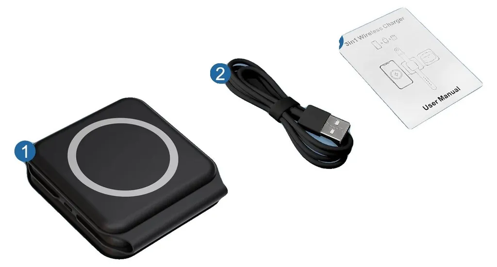 Chargeur sans fil rapide 15W : idéal pour charger votre bureau sans fil
