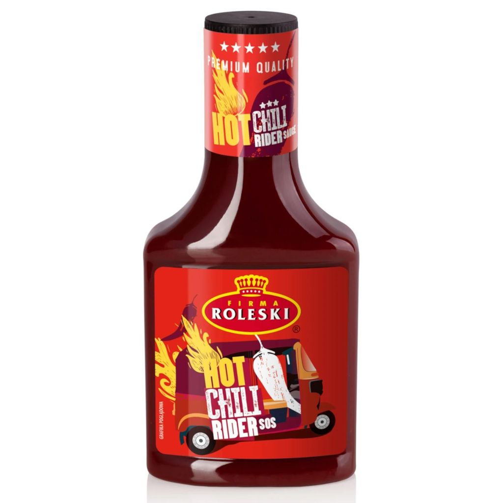 Roleski Sos Hot Chili 355 g Produktbild 