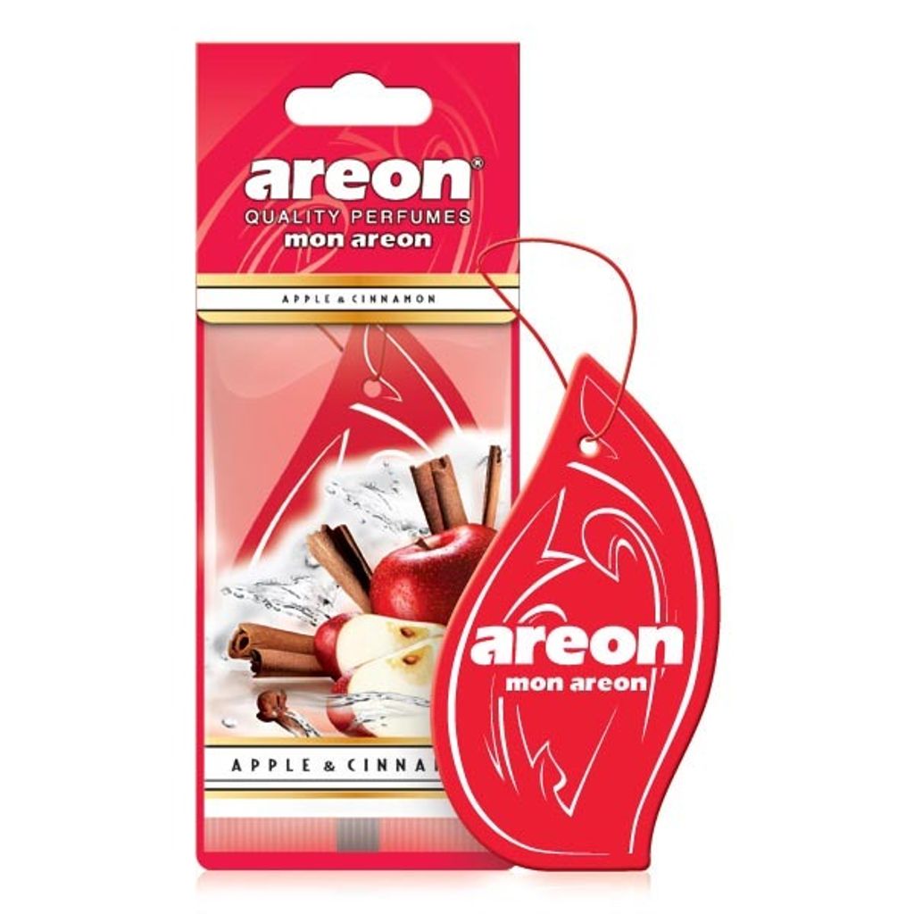 Premium Duftbaum-Set mit Apfel-Zimt Aroma fr Fahrzeuge - 5 Stck fr frische und angenehme Fahrten