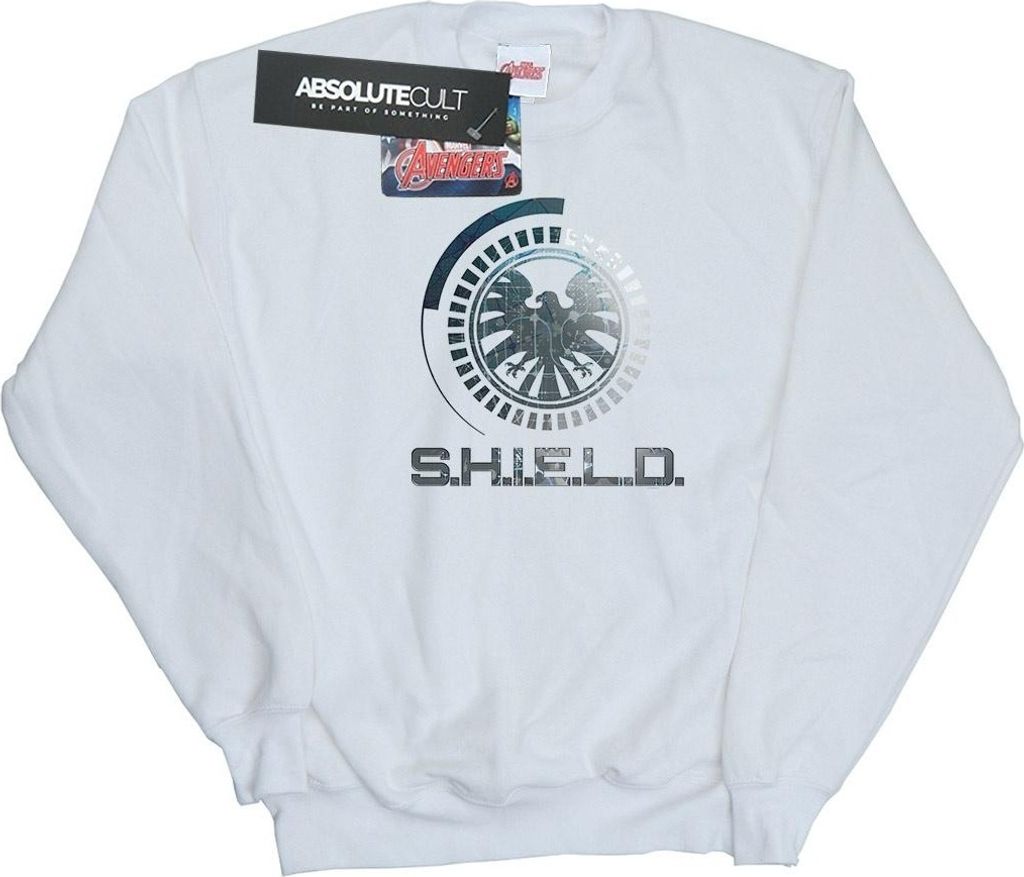 Marvel - "Agents of SHIELD" Sweatshirt für Damen BI2978 (S) (Weiß)
