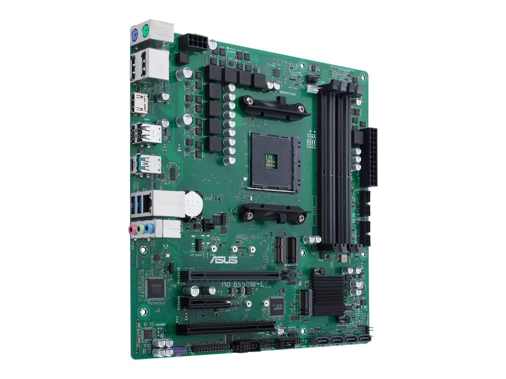 ASUS Pro B550M-C/CSM - Motherboard - micro ATX - Socket AM4 Produktbild 