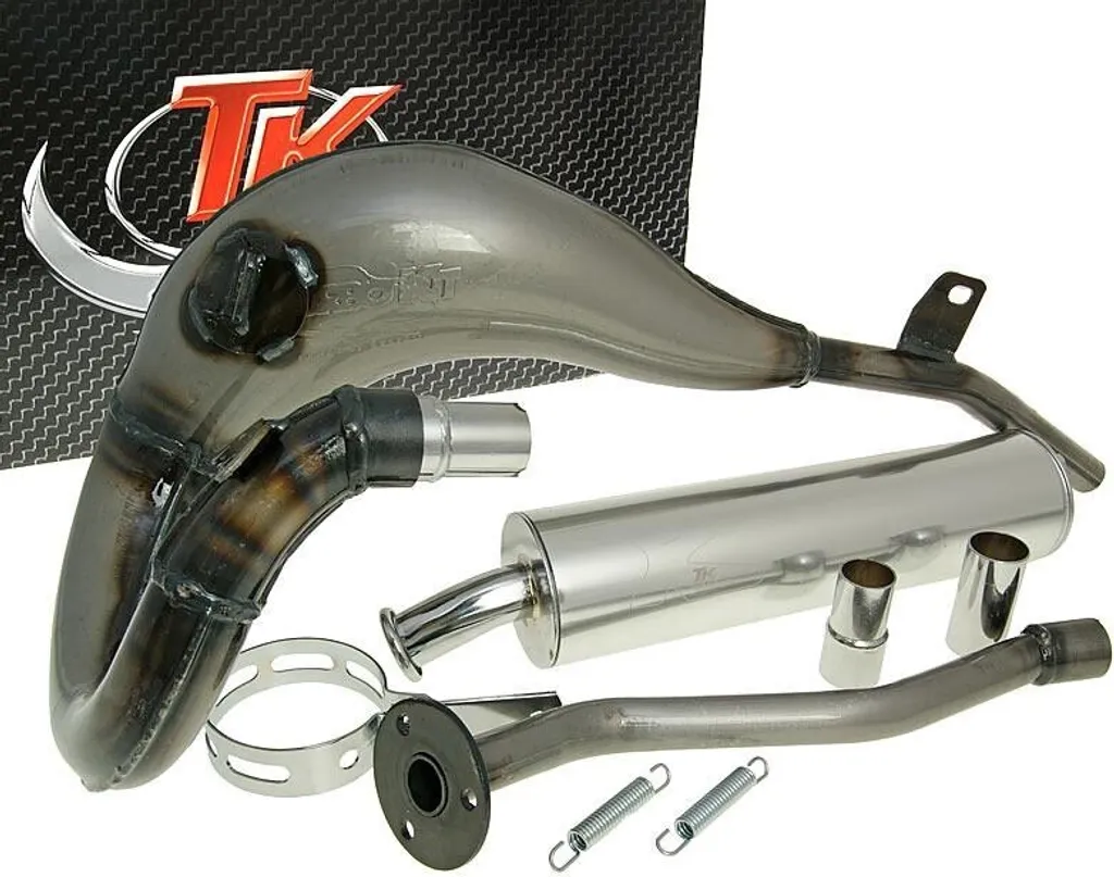 Échappement TurboKit Bufanda R Homologué pour Gilera GSM et H@k Morini