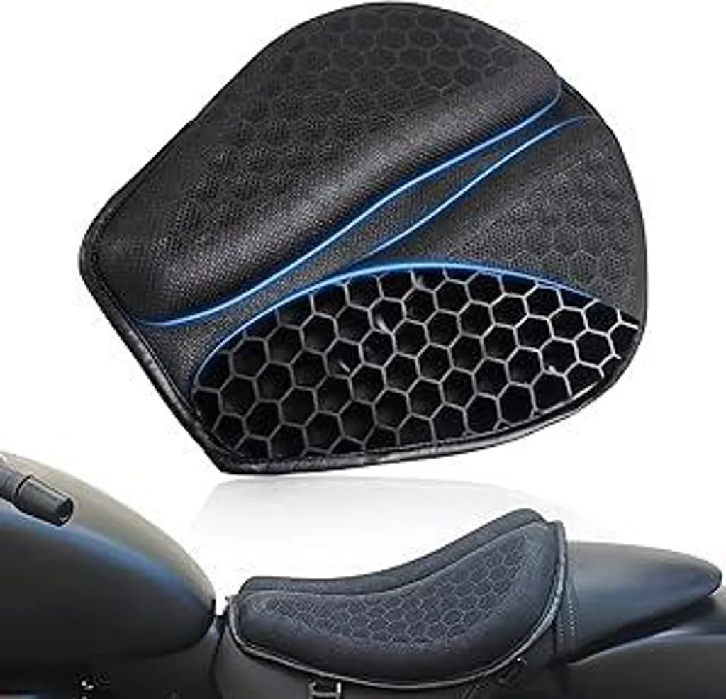 Comfort Totale Moto: Cuscino 3D Nido d'Ape per Avventure senza Fine