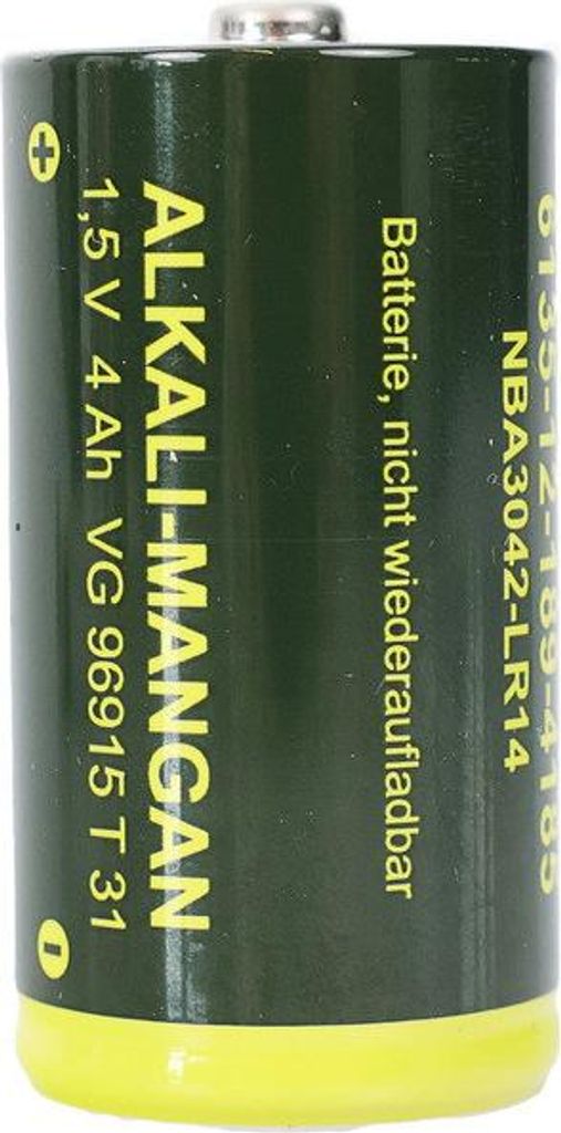 Panasonic Panasonic Batterie, 1,5 V, Baby, LR14, 14A (Batteries Rundzellen Rundzelle)