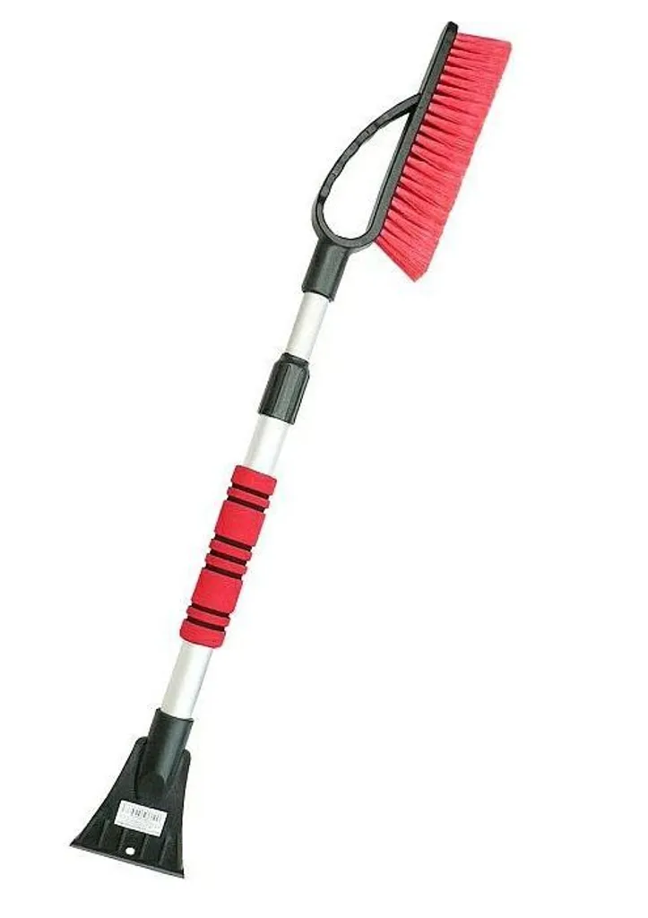 Raschietto Neve Taiga 106cm | Alluminio Telescopico e Spazzola Rotante
