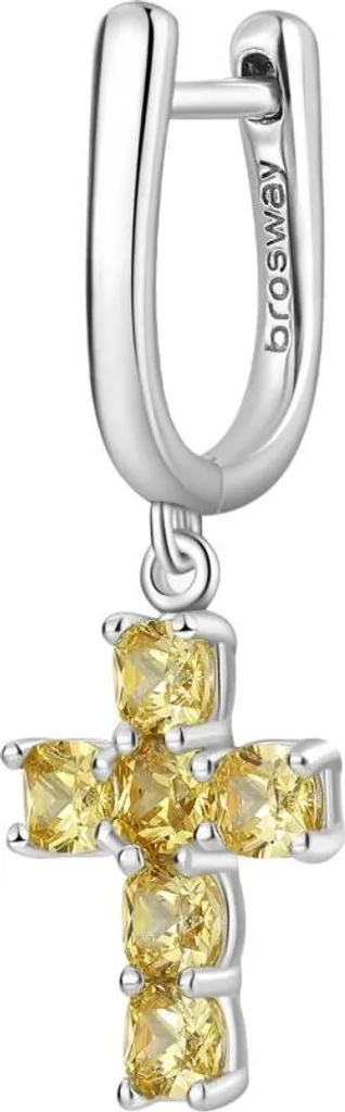 Boucle d'oreille argent massif jaune Energy FEY09 par la marque Kø í ek