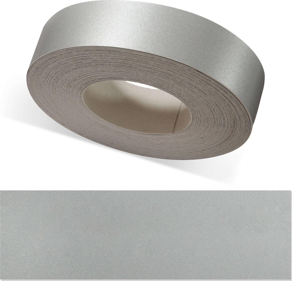 ben+camilla.com Kantenumleimer | Aluminium Metallic 30 mm x 50 m | Sicherer, bequem, Profi Material