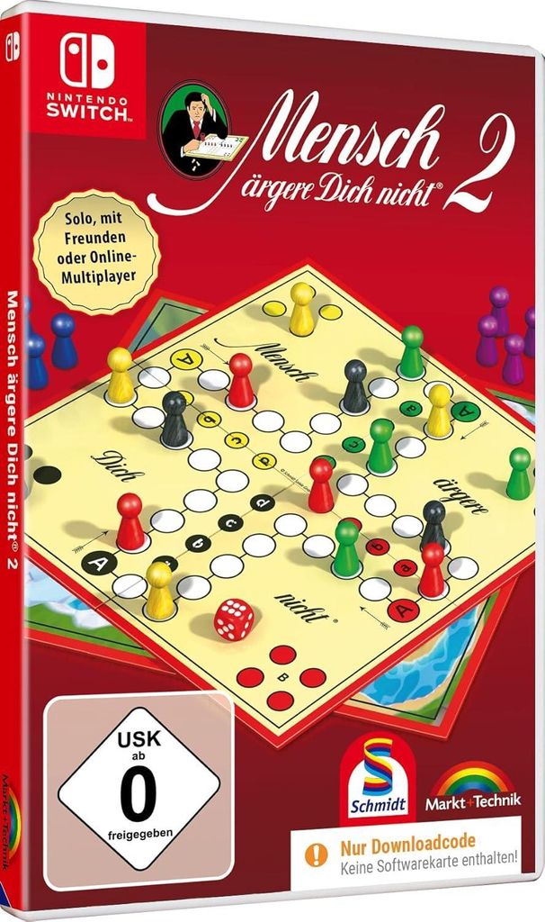 Mensch ärgere dich nicht 2 - Das Original mit Online Multiplayer für Nintendo Switch