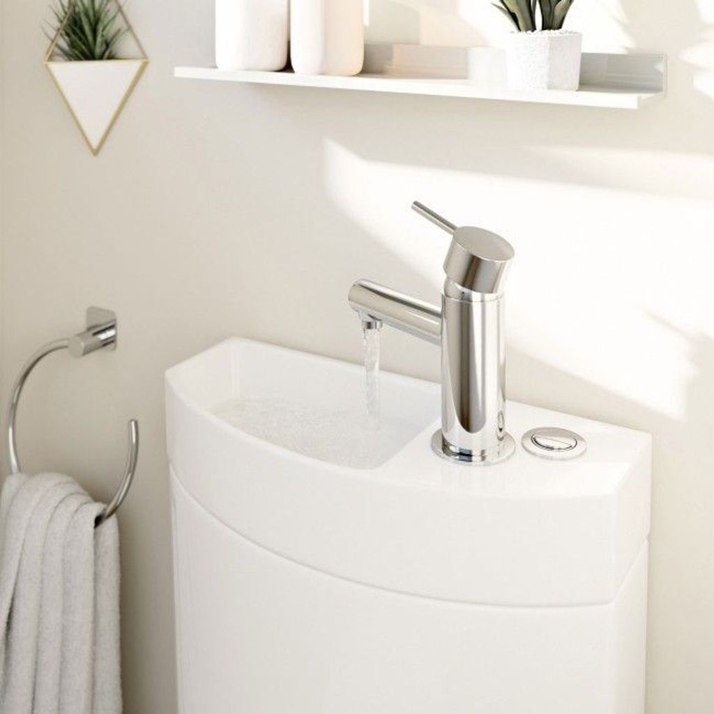 Design Stand Wc komplett set Spülkasten Keramik inkl. Produktbild 8