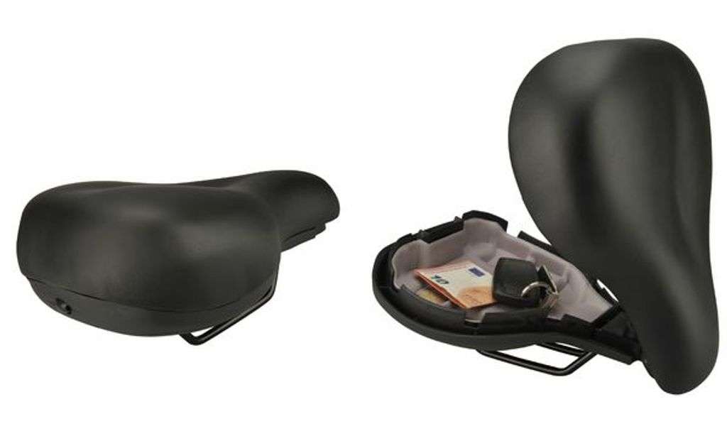 FISCHER Touren-Fahrradsattel, mit Aufbewahrungsfach Produktbild 