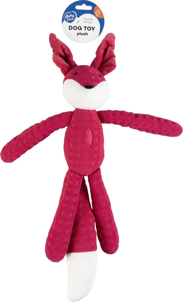 Jouet Renard pour Chien avec Bruit de Craquement et Cachette Friandise
