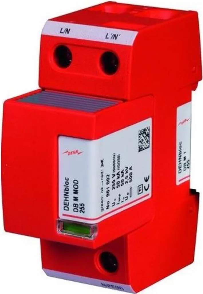 Parafoudre DEHN DB M 1 255 961120 unipolaire Type 1 pour réseaux BT