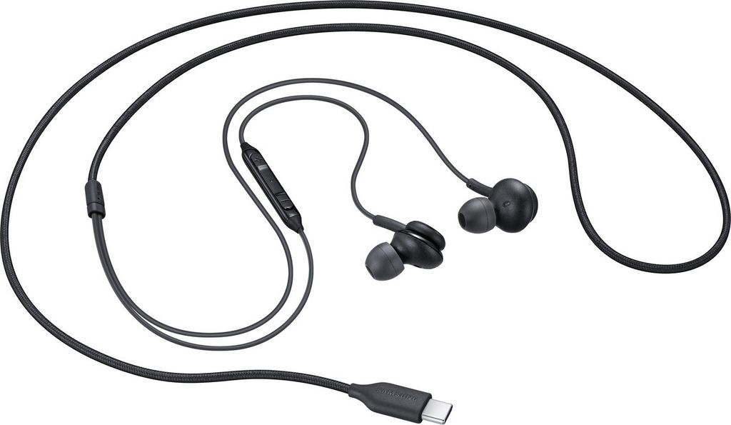 Słuchawki douszne Samsung Galaxy przewodowe USB-C czarne Zdjęcie produktu 4