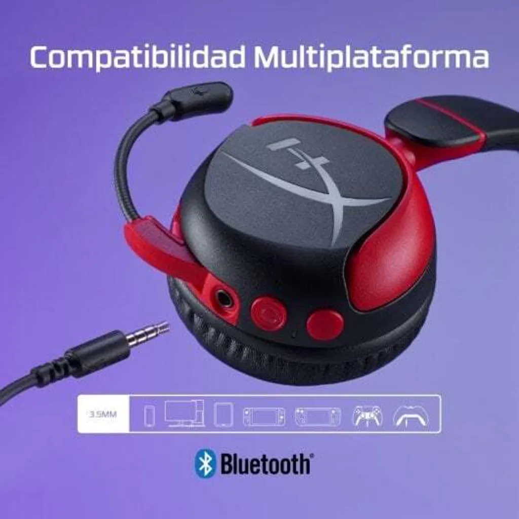 Casque Gaming Enfant HyperX Cloud Mini Wireless Idéal Cours et Jeux PC - 9