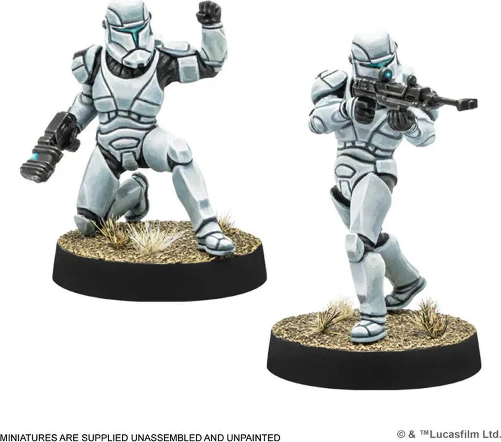 Commandos Clones Escouade Delta Star Wars Legion Figurines Expert - 4