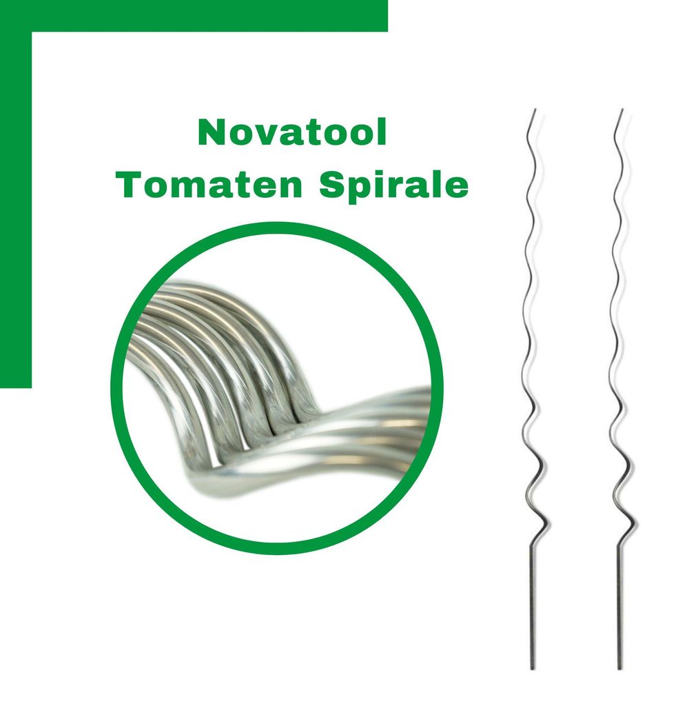 Novatool 10 tyčinek na rajčata 150 cm průměr 5 mm Spirálové Obrázek produktu 