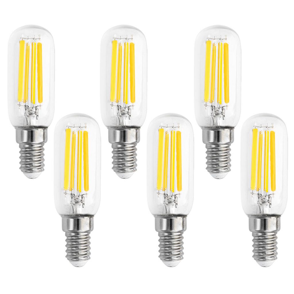 6 x LED Filament Leuchtmittel Röhre T25 7W = 60W E14 klar Produktbild 