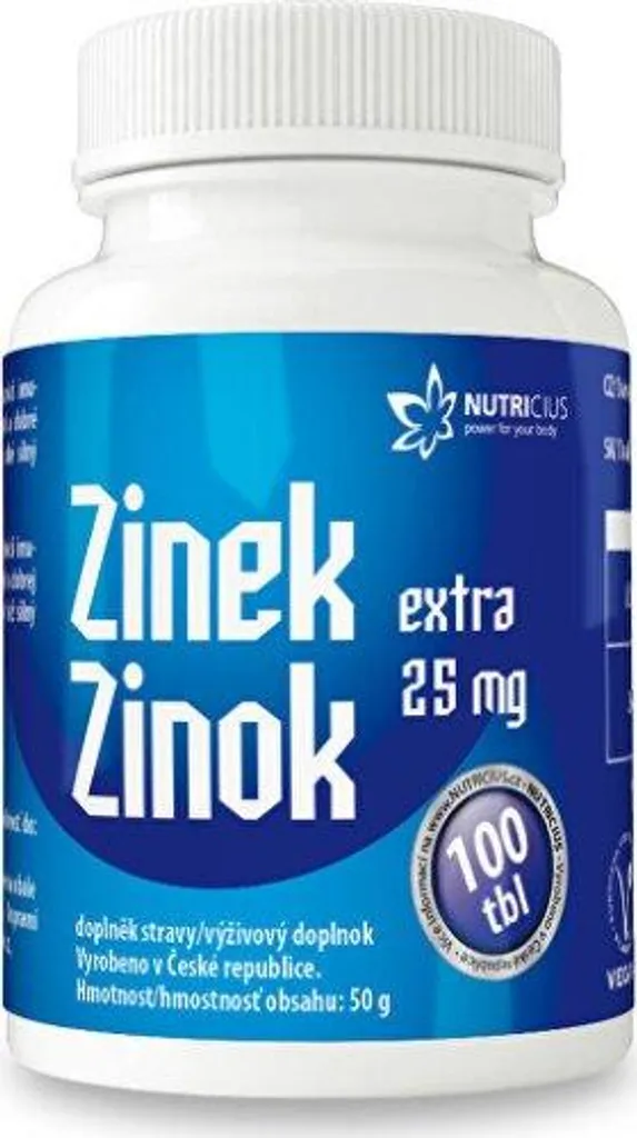 Zinc EXTRA 25 mg 100 comprimés : fini les imperfections de la peau