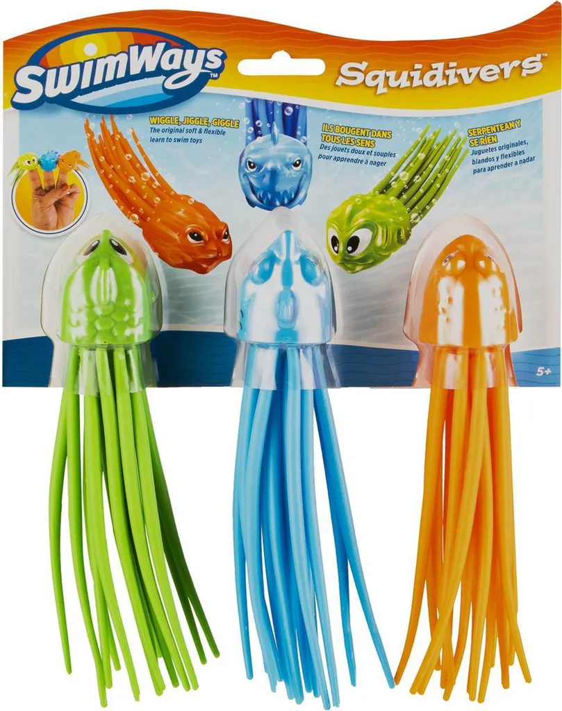SwimWays SQUIDIVERS Kit de Plongée Enfant pour Apprendre à Nager - 5