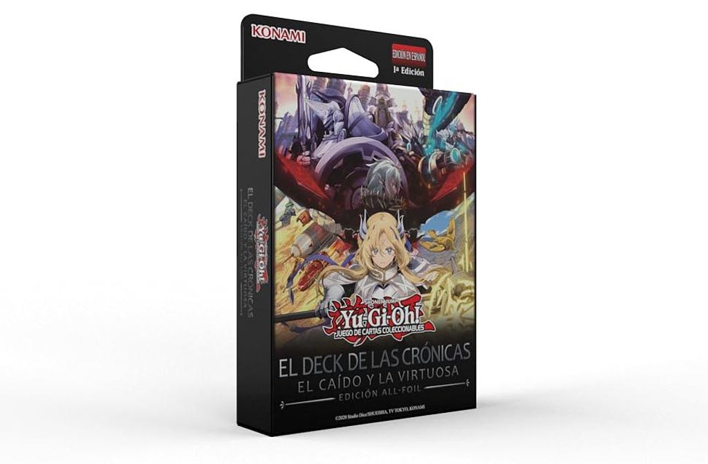 YU-GI-OH! El mazo "Crónicas: Los Caídos y los Virtuosos" Imagen del producto 
