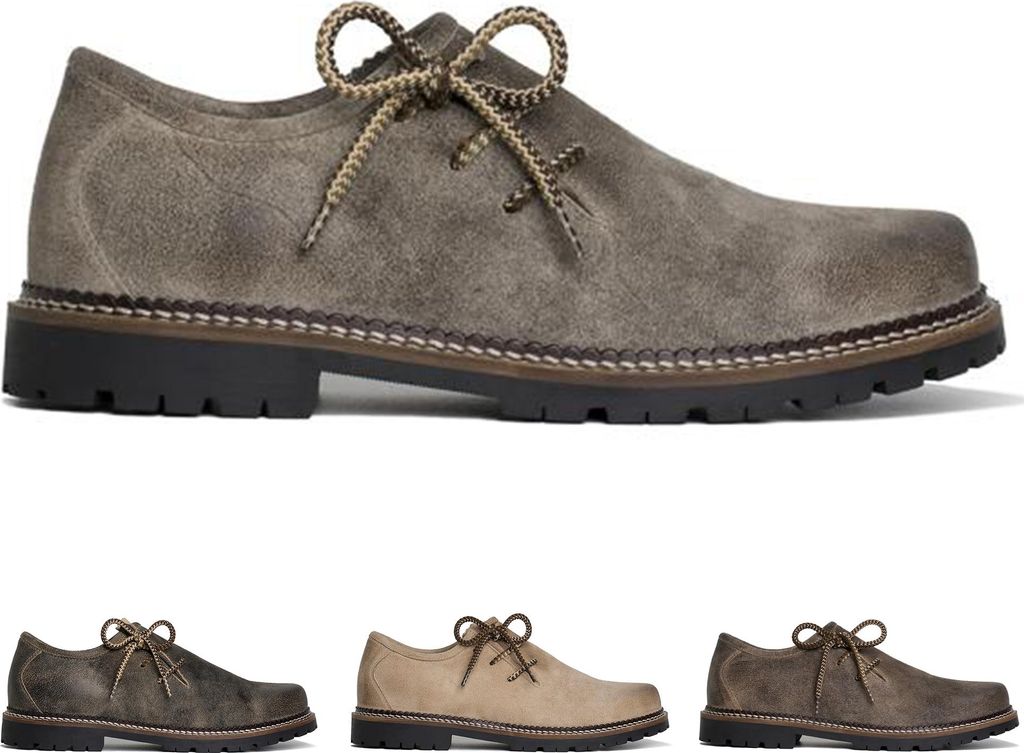 Trachtenschuhe Haferlschuhe Schuhe 1004-H Düsseldorf , Schuhgröße:44, Farbe:Oxford