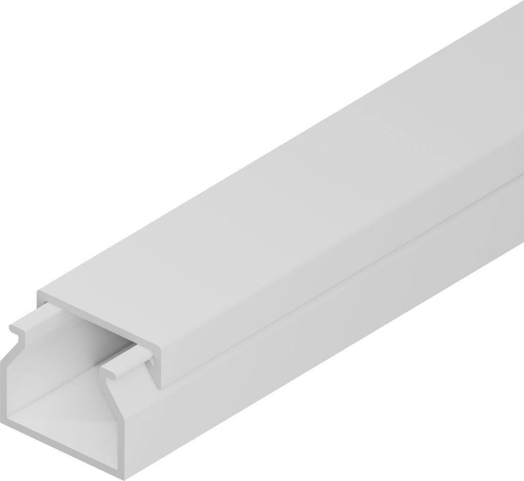 Kabelkanäle 20x10 (2m) Weiß EDO777727