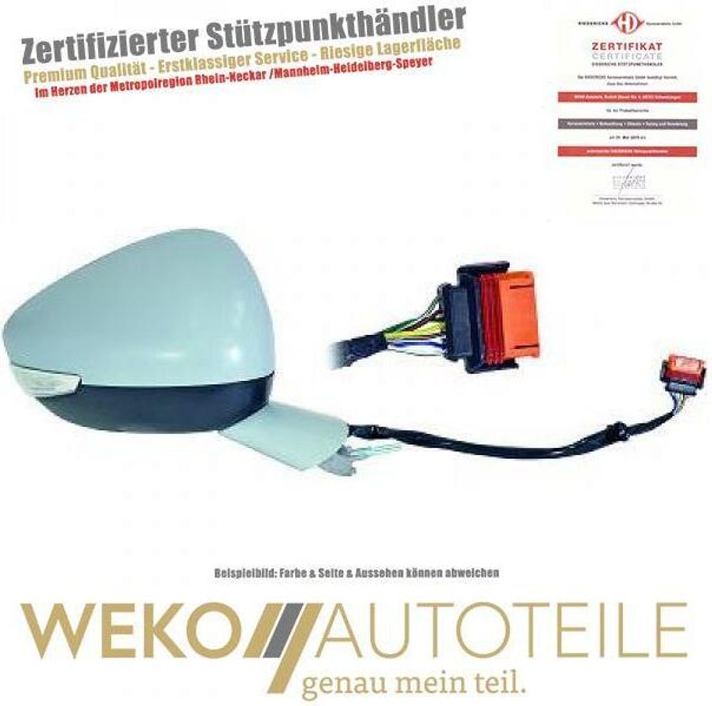 Außenspiegel rechts DIEDERICHS 4244224 für PEUGEOT